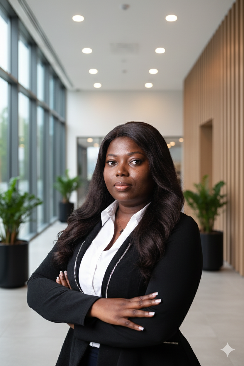 Professional portrait of Joana Asiemoah-Johnson