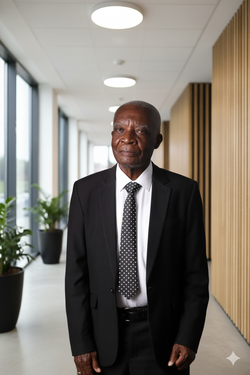 Professional portrait of Justice Morkpokpor Amegashie